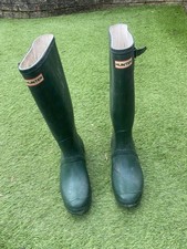 Hunters Wellies, Green Size 8
