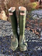 Green Men’s Hunter Wellies