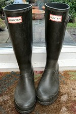 Hunter Wellies - Green - Size