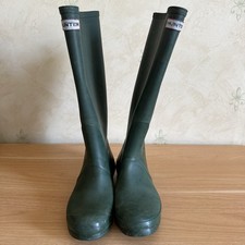 Hunter Wellies Green Size 7