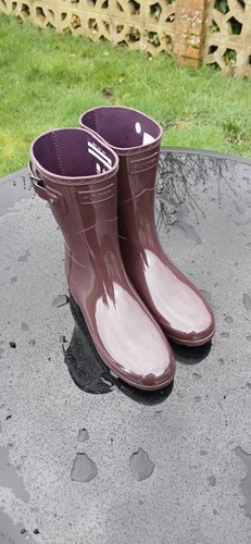 Hunter wellies size dark - ,
