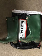 Hunters Green Wellies Size 6