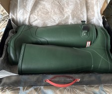 Hunter Green Wellies Tall