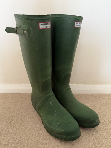 Vintage hunter wellies green - hunter,