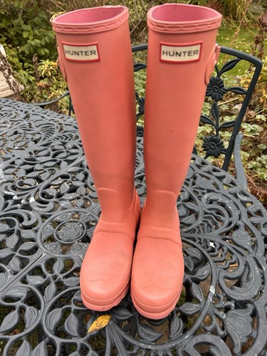 Salmon pink long ladies hunter - long,